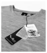 Malfini Premium Merino Rise LS - Keskeny nyakkivágású, hosszú ujjú férfi póló - Fekete - 2XL
