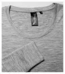 Malfini Premium Merino Rise LS - Keskeny nyakkivágású, hosszú ujjú női póló - Mandula - S