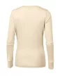Malfini Premium Merino Rise LS - Keskeny nyakkivágású, hosszú ujjú női póló - Mandula - 2XL