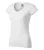 Malfini Fit V-neck - Mélyebb V-nyakú, íves szabású női póló - Fehér - XL