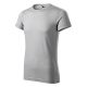 Malfini Fusion - Kerek nyakú férfi póló - Ezüst melírozott - 3XL