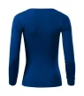 Malfini Fit-T LS - Mélyebb, kerek nyakkivágású, hosszú ujjú női póló - Királykék - XS