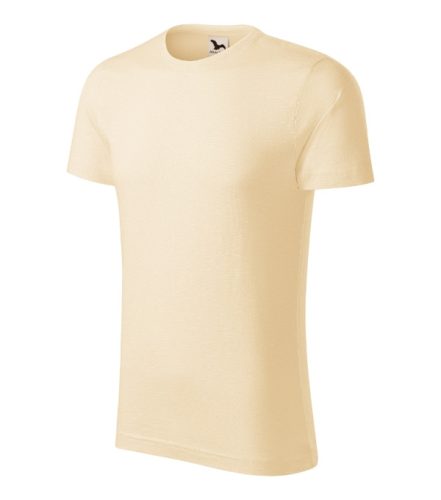 Malfini Native (GOTS) - Keskeny nyakkivágású, biopamut férfi póló - Mandula - 2XL