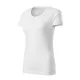 Malfini Native (GOTS) - Keskeny nyakkivágású, biopamut női póló - Fehér - 2XL