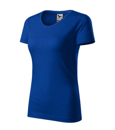 Malfini Native (GOTS) - Keskeny nyakkivágású, biopamut női póló - Királykék - 2XL