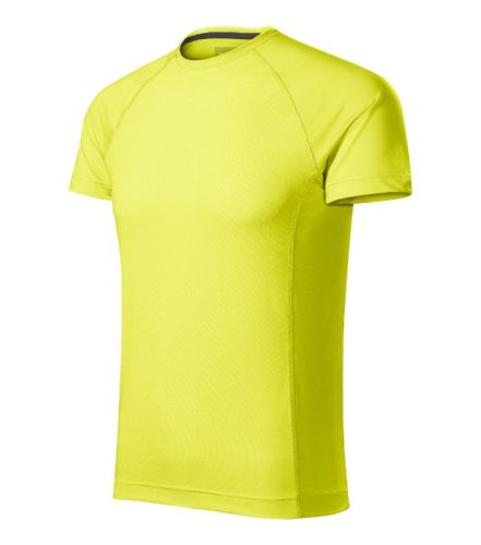 Malfini Destiny - Keskeny nyakkivágású, karcsúsított férfi póló - Neon sárga - 2XL