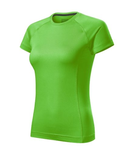 Malfini Destiny - Keskeny nyakkivágású, karcsúsított női póló - Almazöld - 2XL