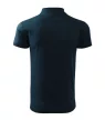 Malfini Single J. - Pamut férfi galléros póló - Tengerészkék - 2XL