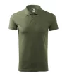 Malfini Single J. - Pamut férfi galléros póló - Khaki - L
