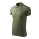 Malfini Single J. - Pamut férfi galléros póló - Khaki - 2XL