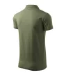 Malfini Single J. - Pamut férfi galléros póló - Khaki - 2XL