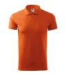 Malfini Single J. - Pamut férfi galléros póló - Narancssárga - 2XL