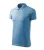Malfini Single J. - Pamut férfi galléros póló - Azúrkék - L