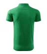 Malfini Single J. - Pamut férfi galléros póló - Fűzöld - 2XL