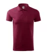 Malfini Single J. - Pamut férfi galléros póló - Garnet - XL