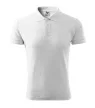 Malfini Pique Polo - Pique férfi galléros póló - Fehér - 3XL