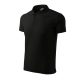 Malfini Pique Polo - Pique férfi galléros póló - Fekete - 3XL