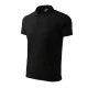 Malfini Pique Polo - Pique férfi galléros póló - Fekete - 5XL