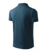 Malfini Pique Polo - Pique férfi galléros póló - Tengerészkék - XL