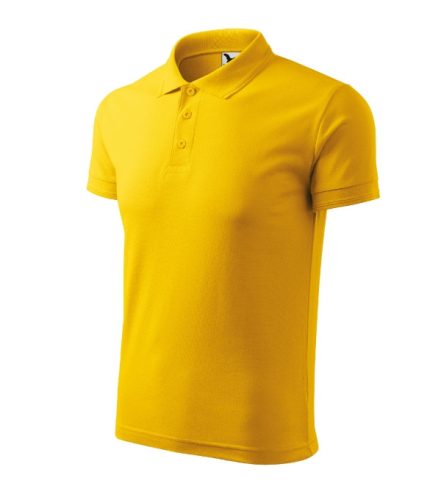Malfini Pique Polo - Pique férfi galléros póló - Sárga - 3XL