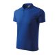 Malfini Pique Polo - Pique férfi galléros póló - Királykék - 4XL