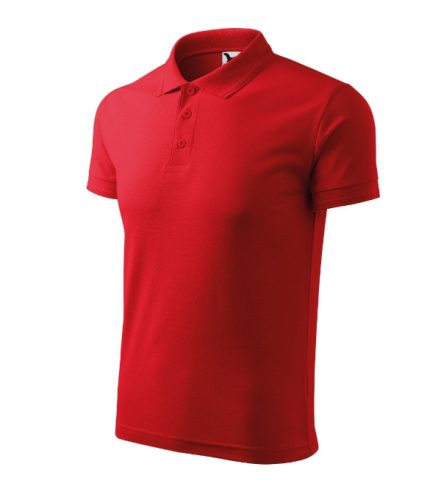 Malfini Pique Polo - Pique férfi galléros póló - Piros - 4XL