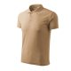 Malfini Pique Polo - Pique férfi galléros póló - Homok - 3XL
