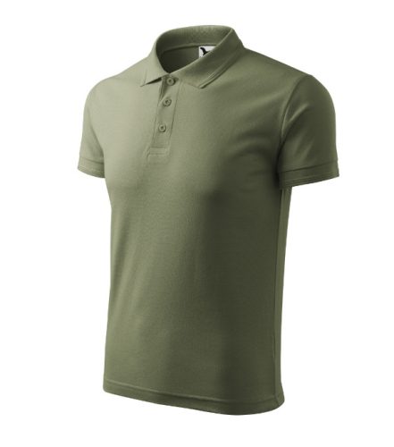Malfini Pique Polo - Pique férfi galléros póló - Khaki - L
