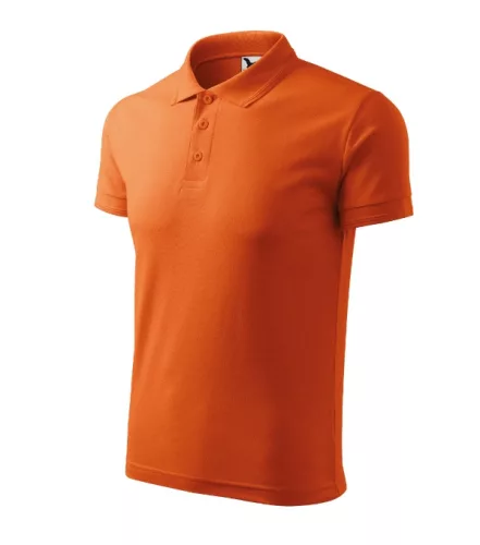 Malfini Pique Polo - Pique férfi galléros póló - Narancssárga - 3XL