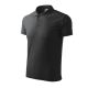 Malfini Pique Polo - Pique férfi galléros póló - Antracit melírozott - 2XL