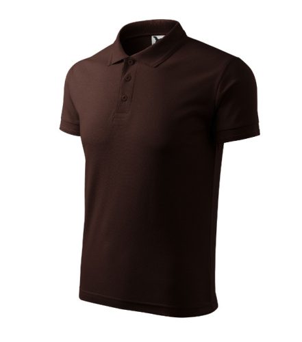 Malfini Pique Polo - Pique férfi galléros póló - Kávé - XL