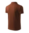 Malfini Pique Polo - Pique férfi galléros póló - Csokoládébarna - 2XL