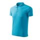 Malfini Pique Polo - Pique férfi galléros póló - Türkiz - 3XL