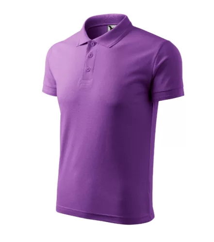 Malfini Pique Polo - Pique férfi galléros póló - Lila - 2XL