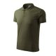 Malfini Pique Polo - Pique férfi galléros póló - Military - S