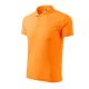 Malfini Pique Polo - Pique férfi galléros póló - Mandarinsárga - 3XL