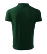 Malfini Pique Polo - Pique férfi galléros póló - Sötétzöld - 3XL