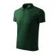 Malfini Pique Polo - Pique férfi galléros póló - Sötétzöld - 4XL