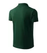 Malfini Pique Polo - Pique férfi galléros póló - Sötétzöld - 4XL