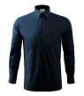 Malfini Style LS - Egyenes szabású, hosszú ujjú férfi ing - Tengerészkék - 2XL