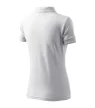 Malfini Pique Polo - Szűkített szabású női galléros póló - Fehér - 3XL