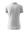 Malfini Pique Polo - Szűkített szabású női galléros póló - Fehér - 3XL