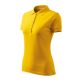 Malfini Pique Polo - Szűkített szabású női galléros póló - Sárga - 2XL