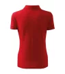 Malfini Pique Polo - Szűkített szabású női galléros póló - Piros - 3XL