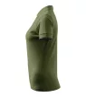 Malfini Pique Polo - Szűkített szabású női galléros póló - Khaki - S