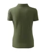 Malfini Pique Polo - Szűkített szabású női galléros póló - Khaki - M