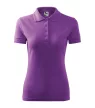 Malfini Pique Polo - Szűkített szabású női galléros póló - Lila - XL
