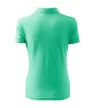 Malfini Pique Polo - Szűkített szabású női galléros póló - Menta - XL