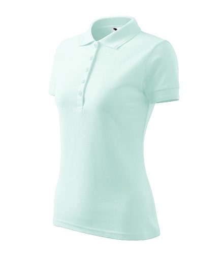 Malfini Pique Polo - Szűkített szabású női galléros póló - Frost - XL