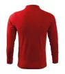 Malfini Single J. LS - Hosszú ujjú férfi galléros póló - Piros - XL